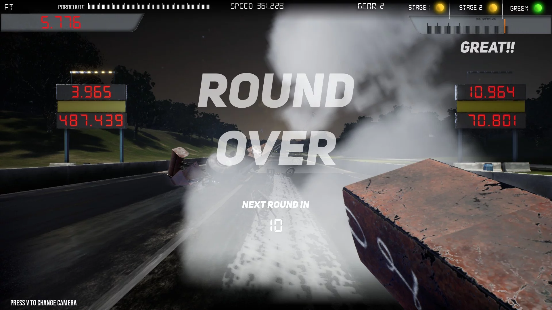Изображение игры: Drag Battle Top Fuel