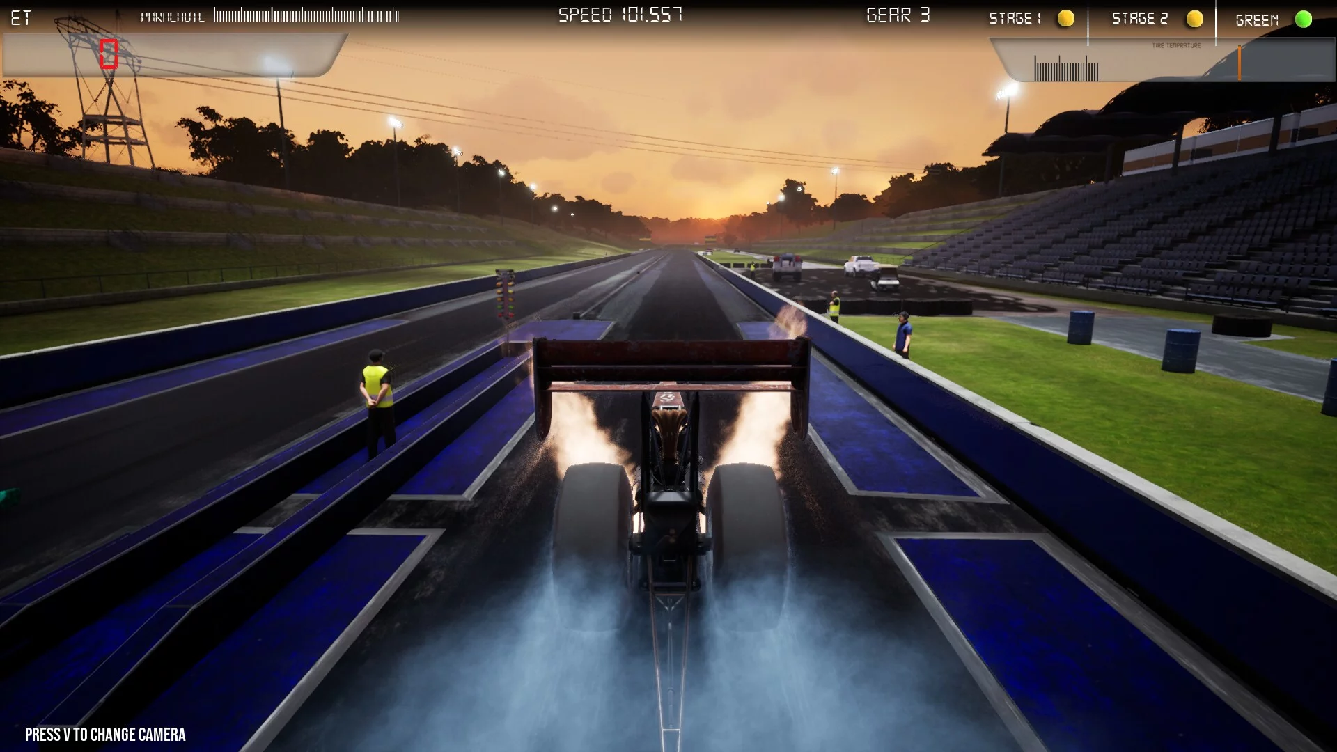 Изображение игры: Drag Battle Top Fuel