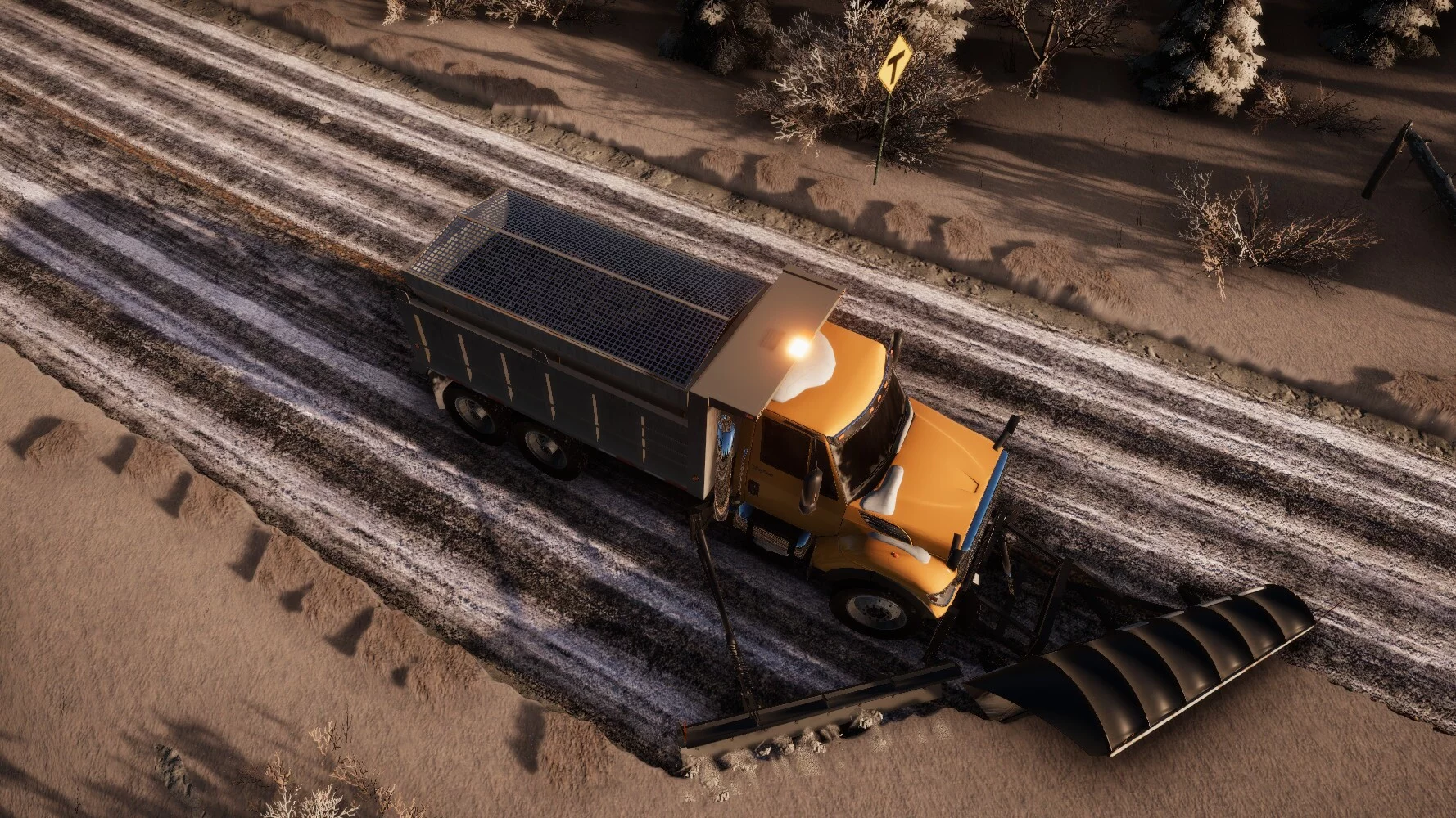 Изображение игры: Snow Plow