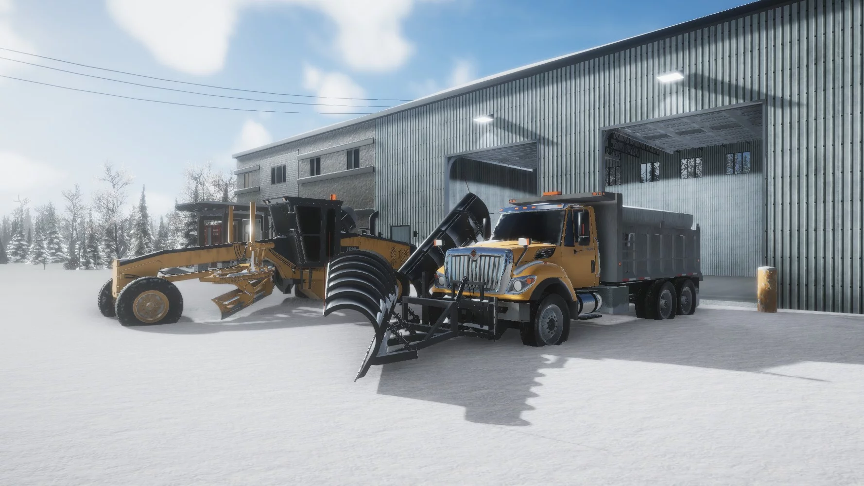 Изображение игры: Snow Plow