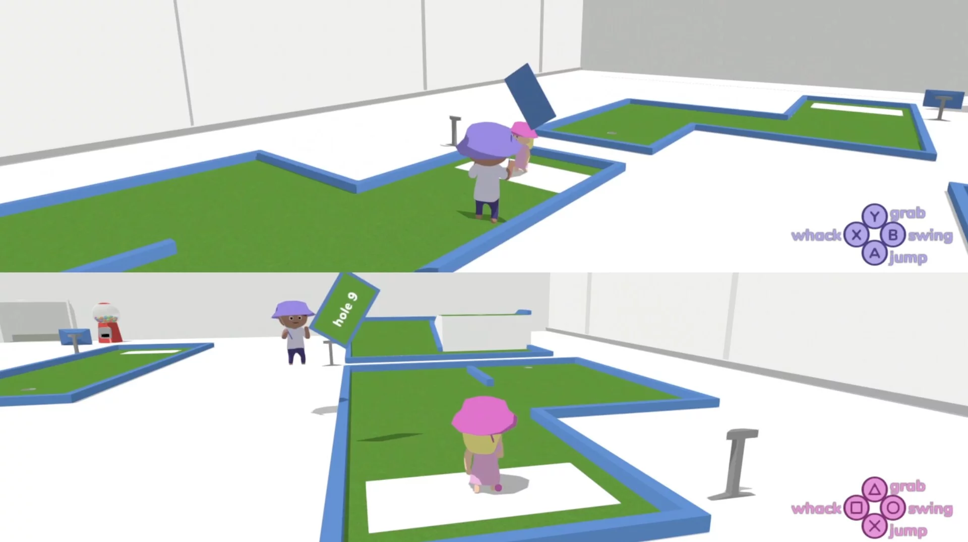 Изображение игры: Whacky Golf