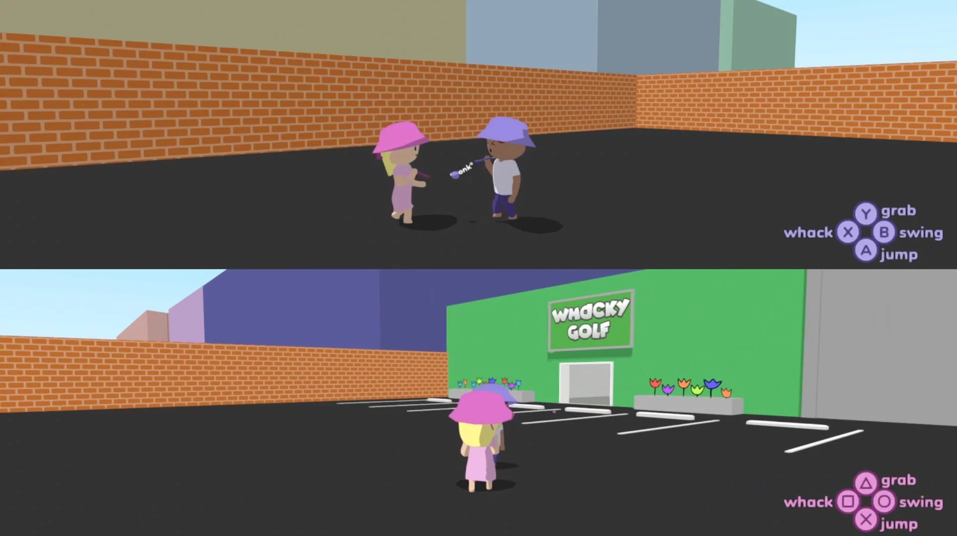 Изображение игры: Whacky Golf