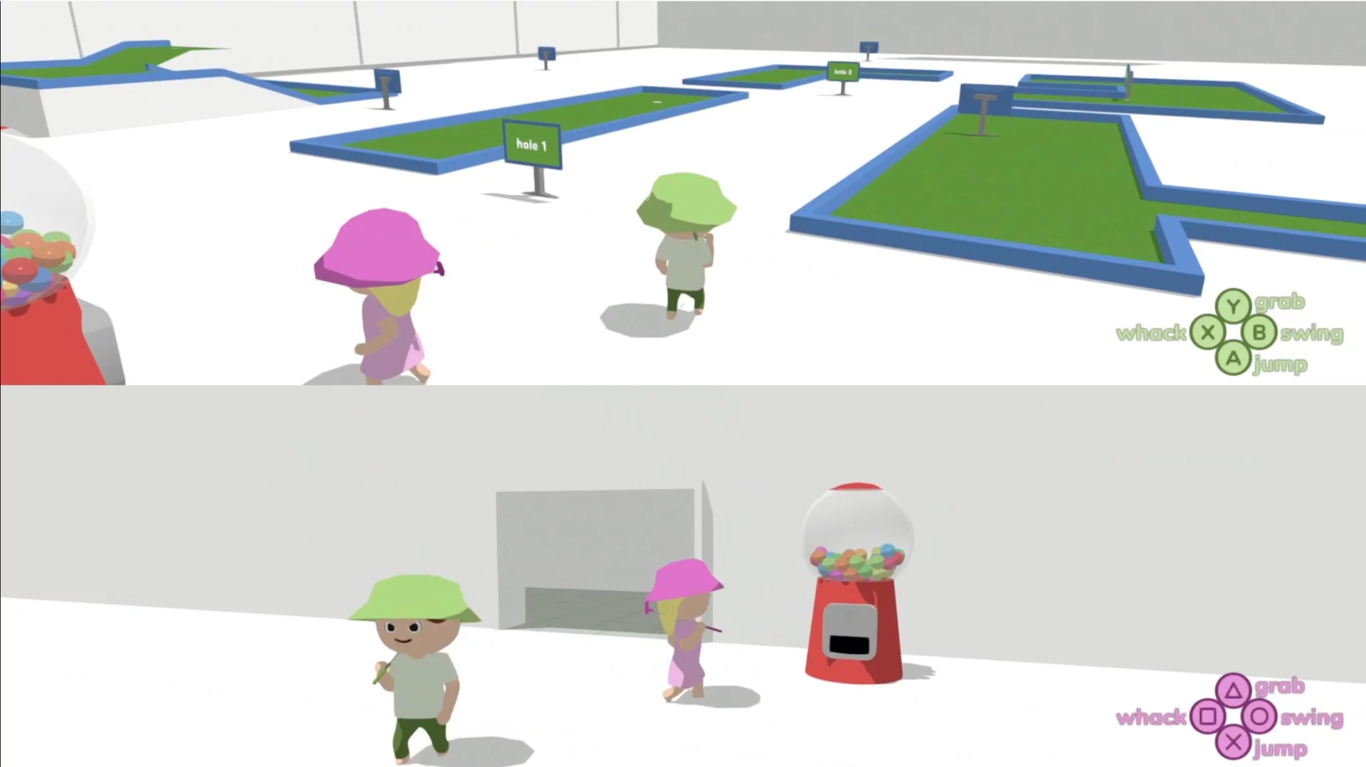 Изображение игры: Whacky Golf