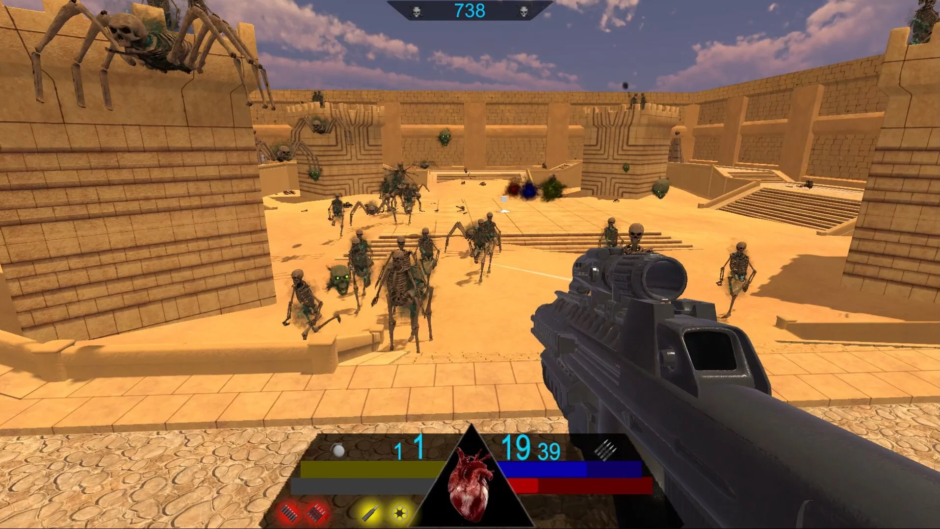 Изображение игры: Death in sands