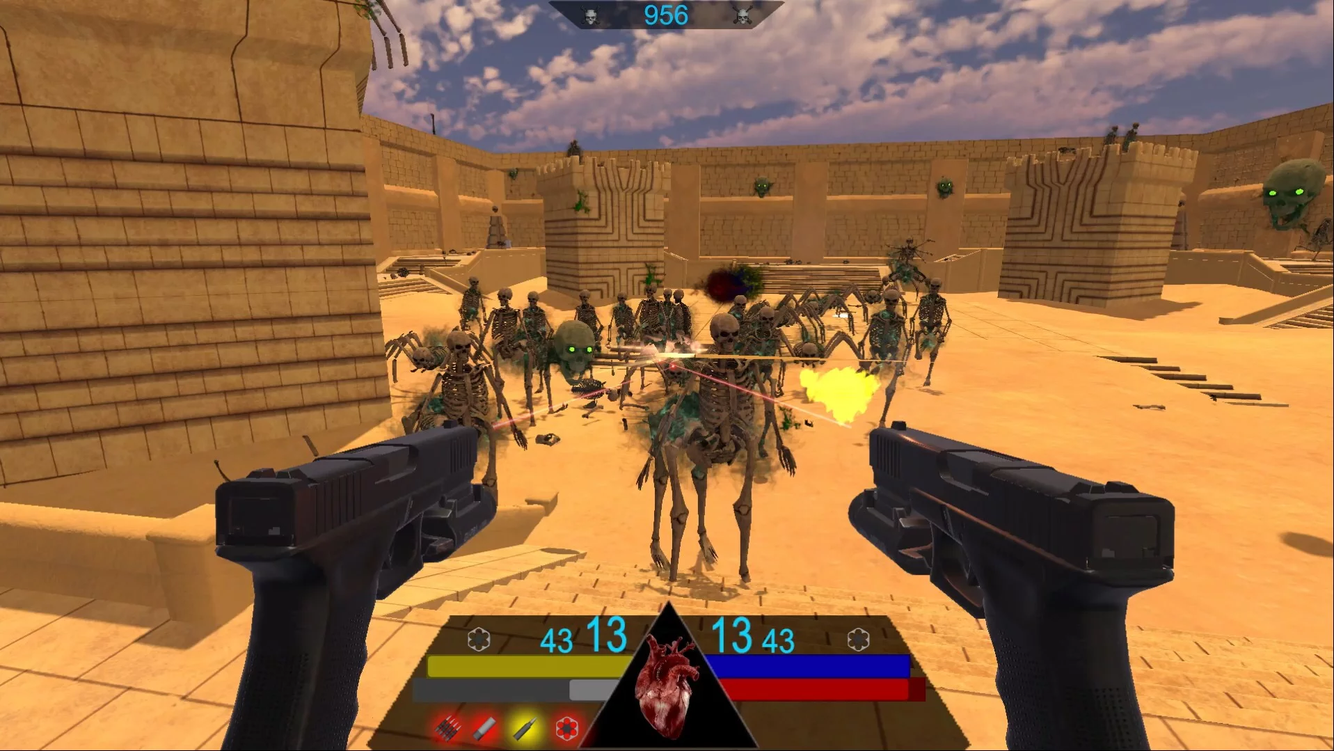 Изображение игры: Death in sands