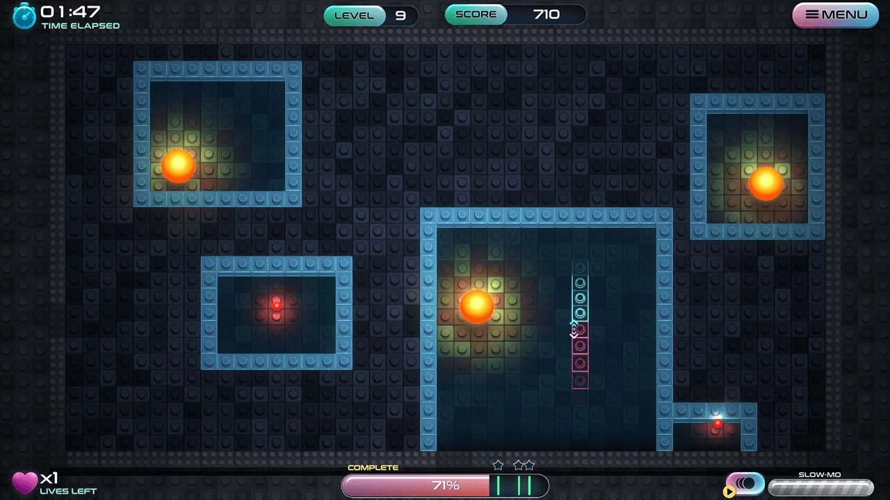 Изображение игры: JezzBall Atomic
