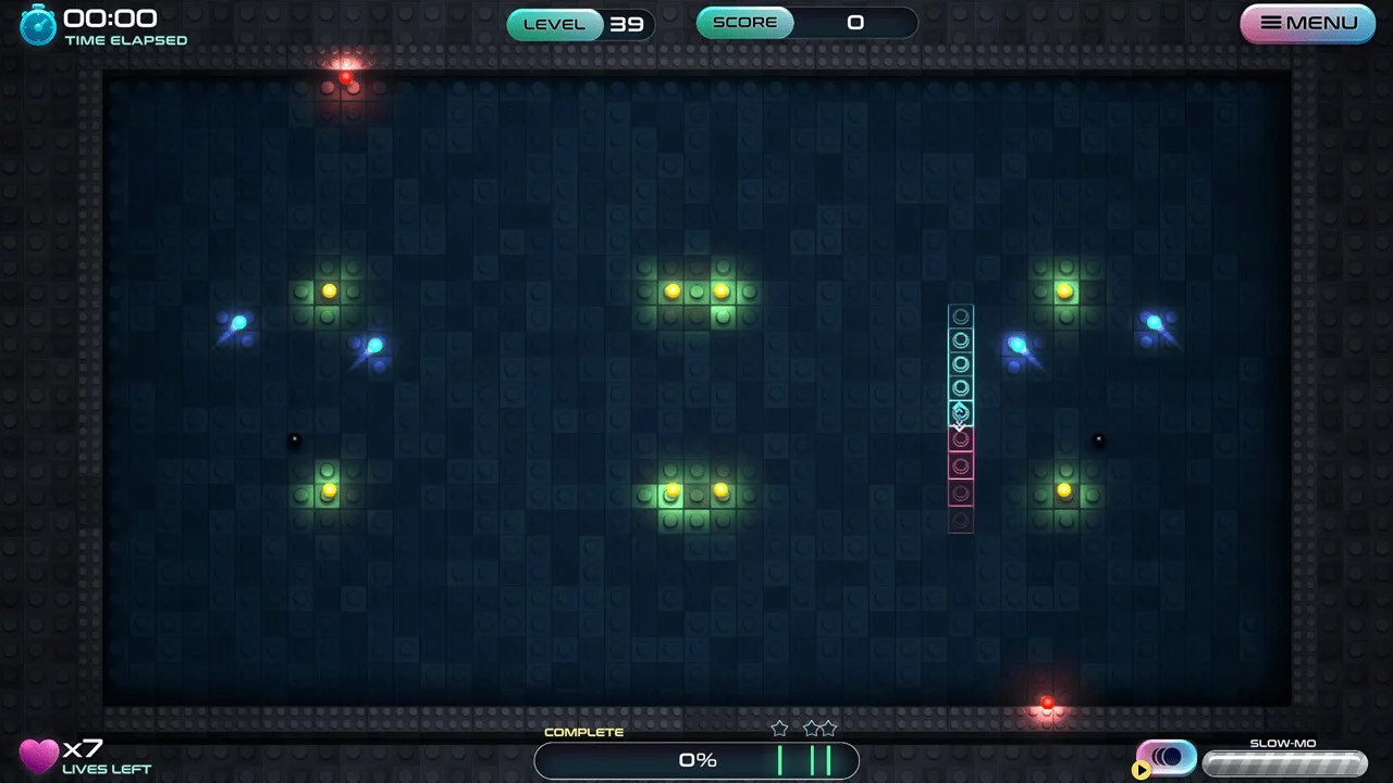 Изображение игры: JezzBall Atomic