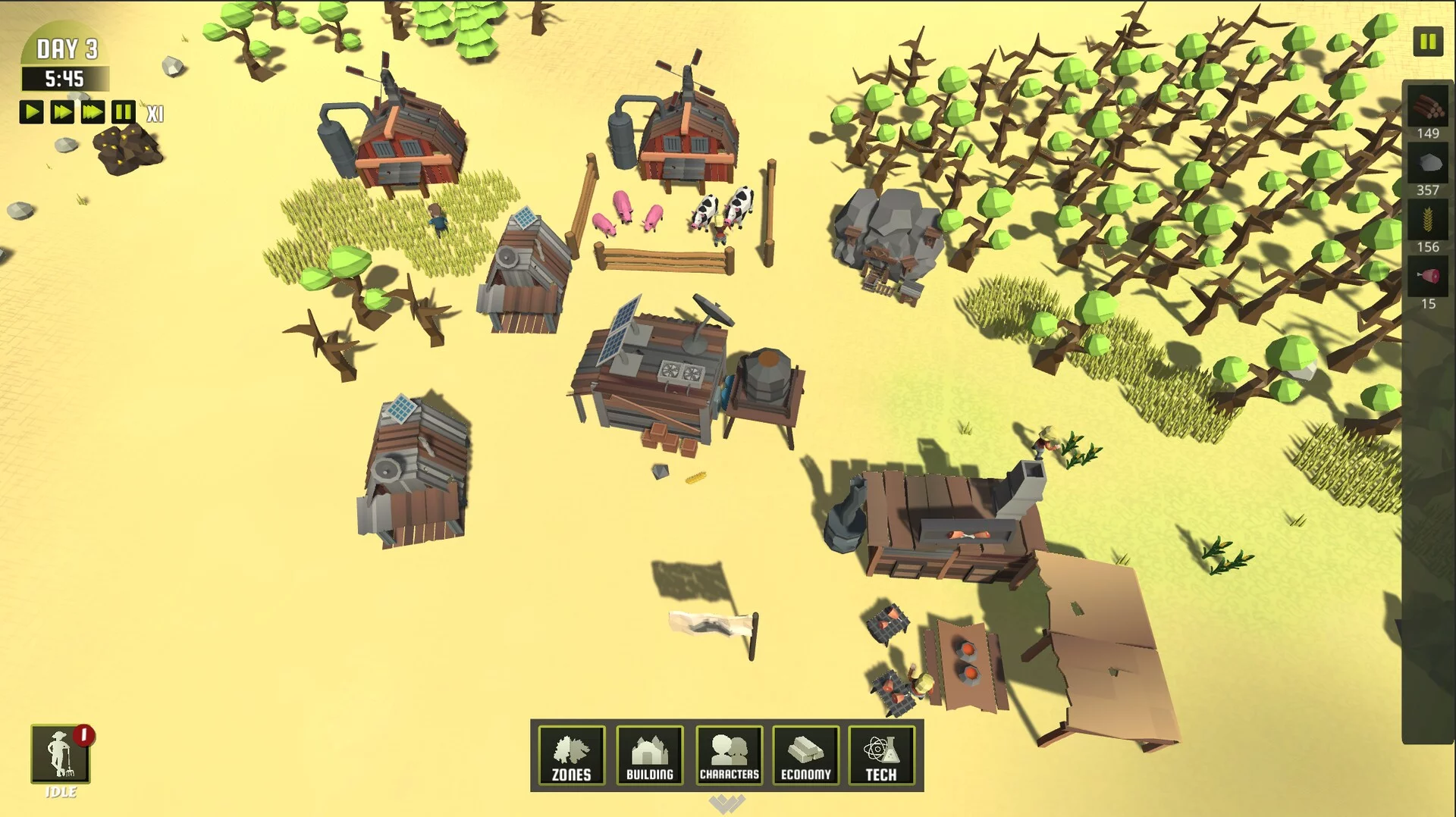 Изображение игры: Colony Simulator