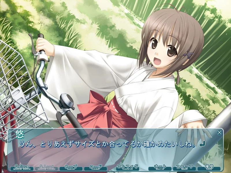 Изображение игры: Yosuga no Sora