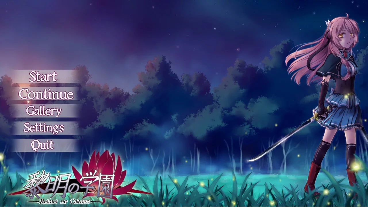 Изображение игры: Reimei no Gakuen - Otome/Visual Novel