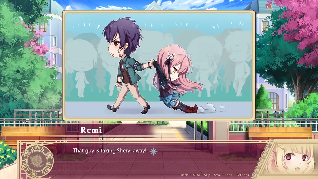 Изображение игры: Reimei no Gakuen - Otome/Visual Novel
