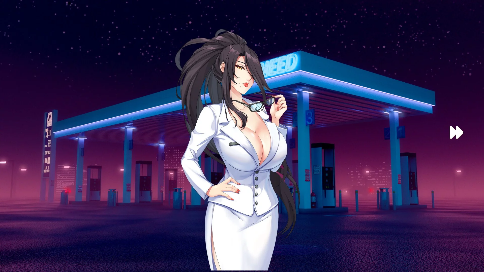 Изображение игры: Anime Gas Station