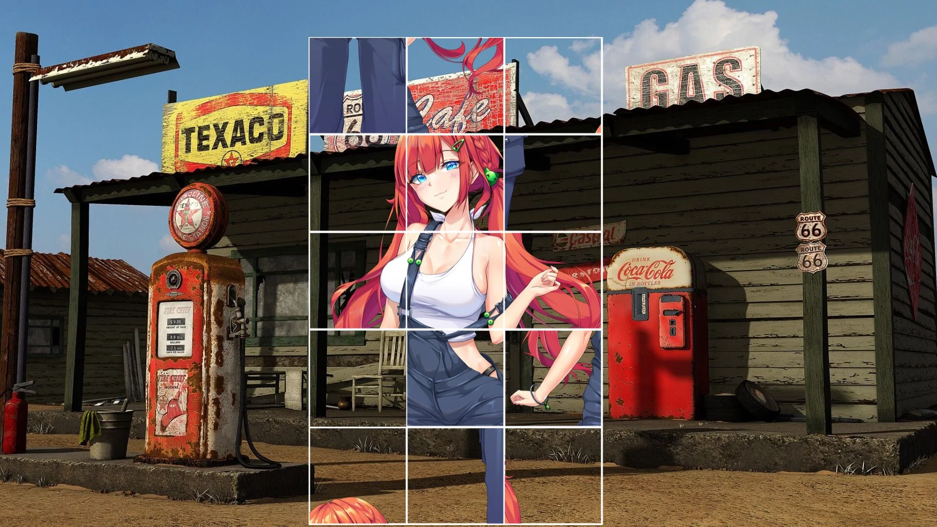 Изображение игры: Anime Gas Station