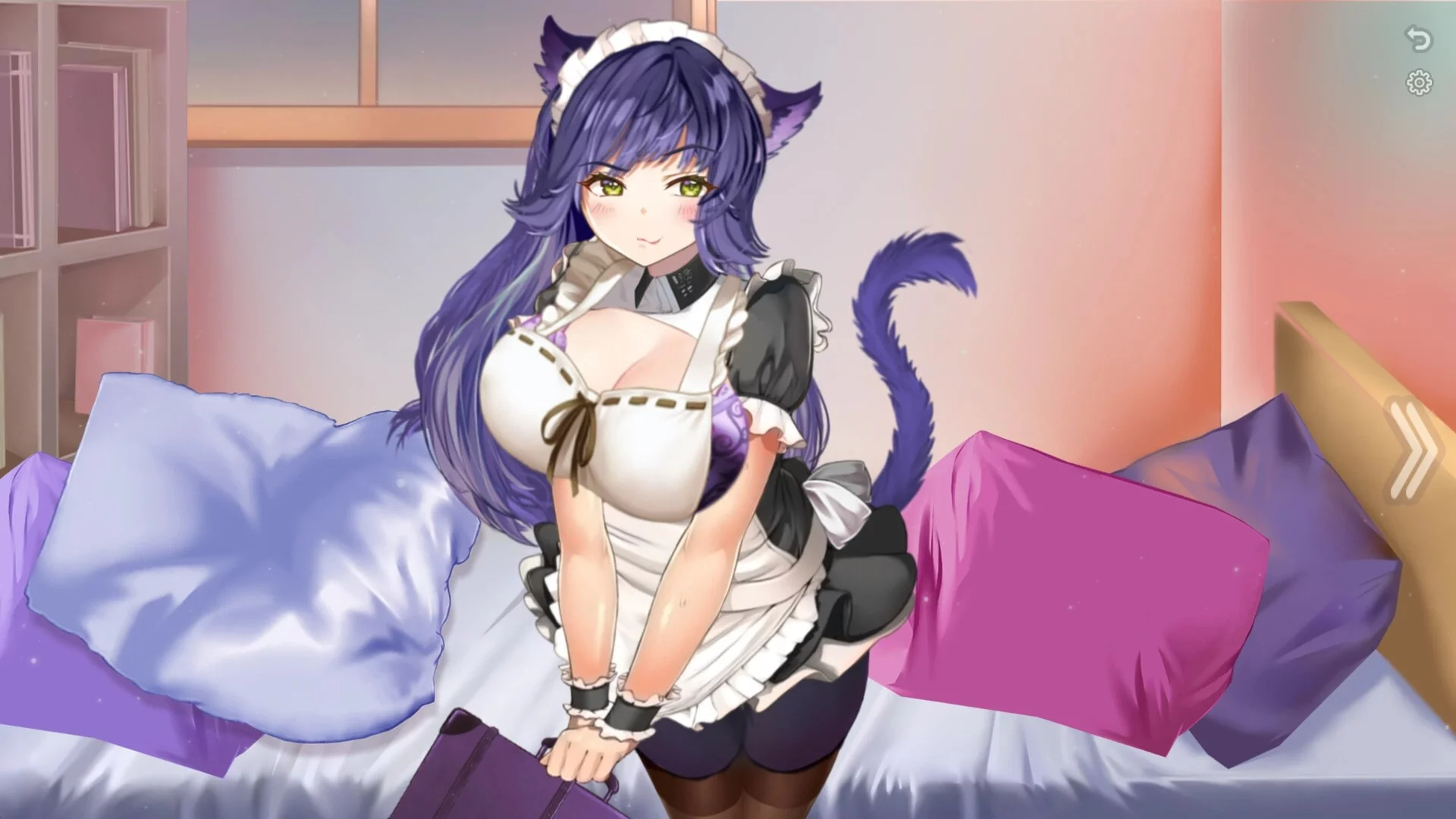 Изображение игры: Neko Maid