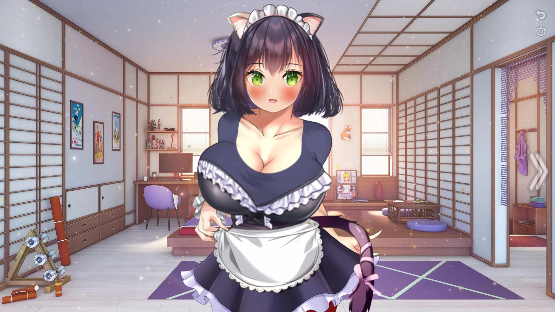 Изображение игры: Neko Maid