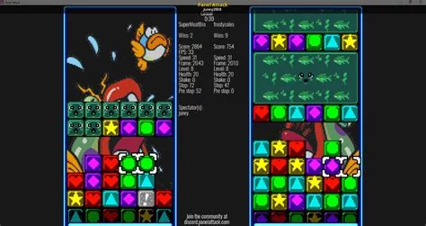 Изображение игры: Panel Attack