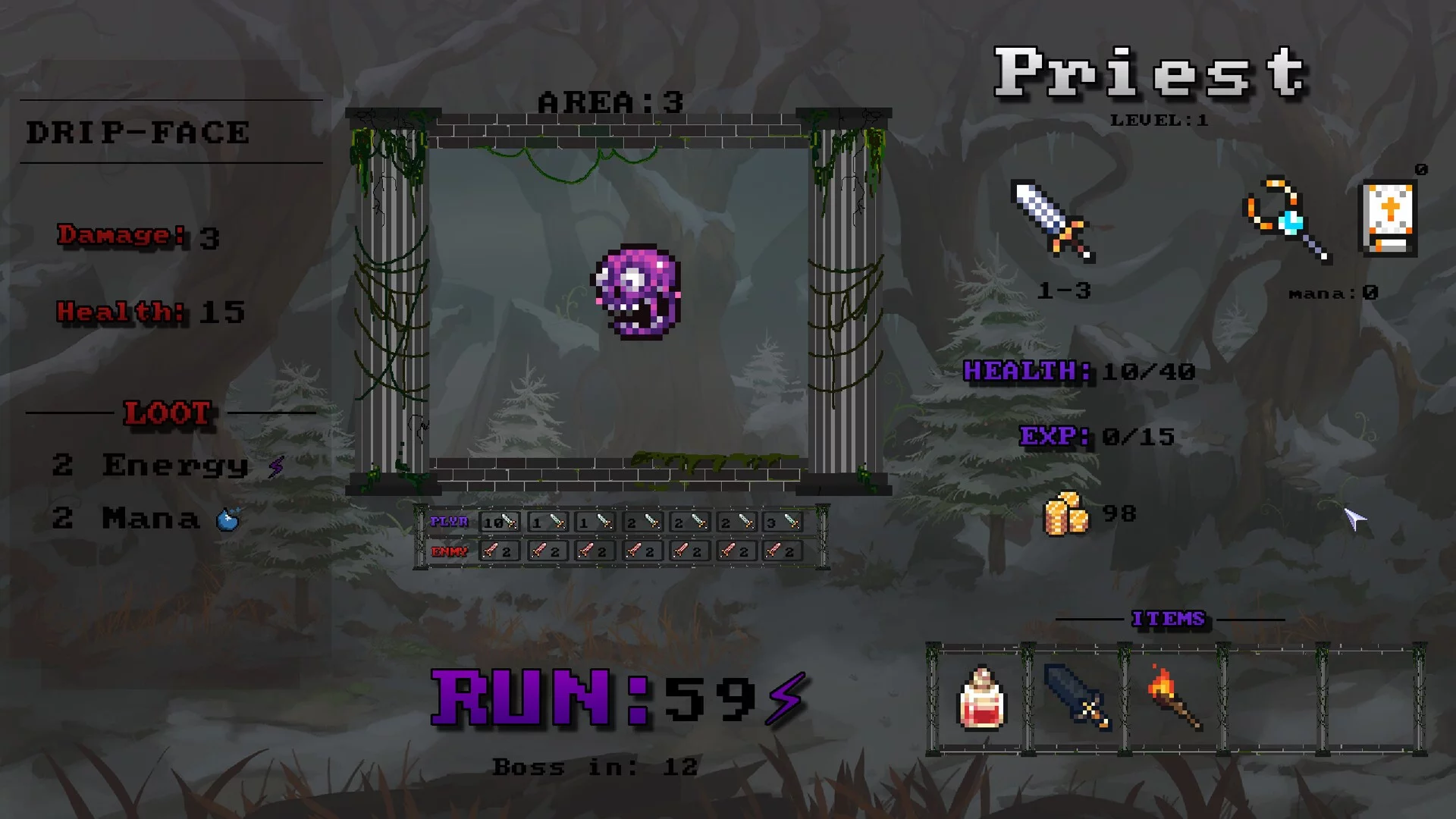 Изображение игры: Monsters and Weapons