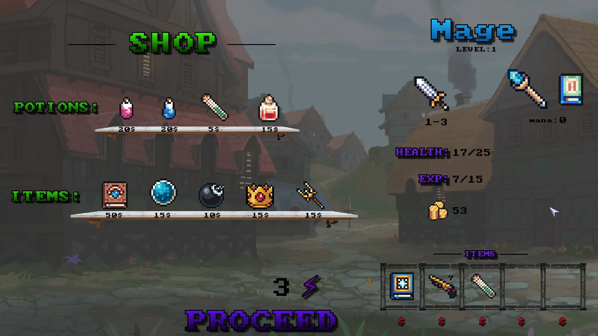 Изображение игры: Monsters and Weapons
