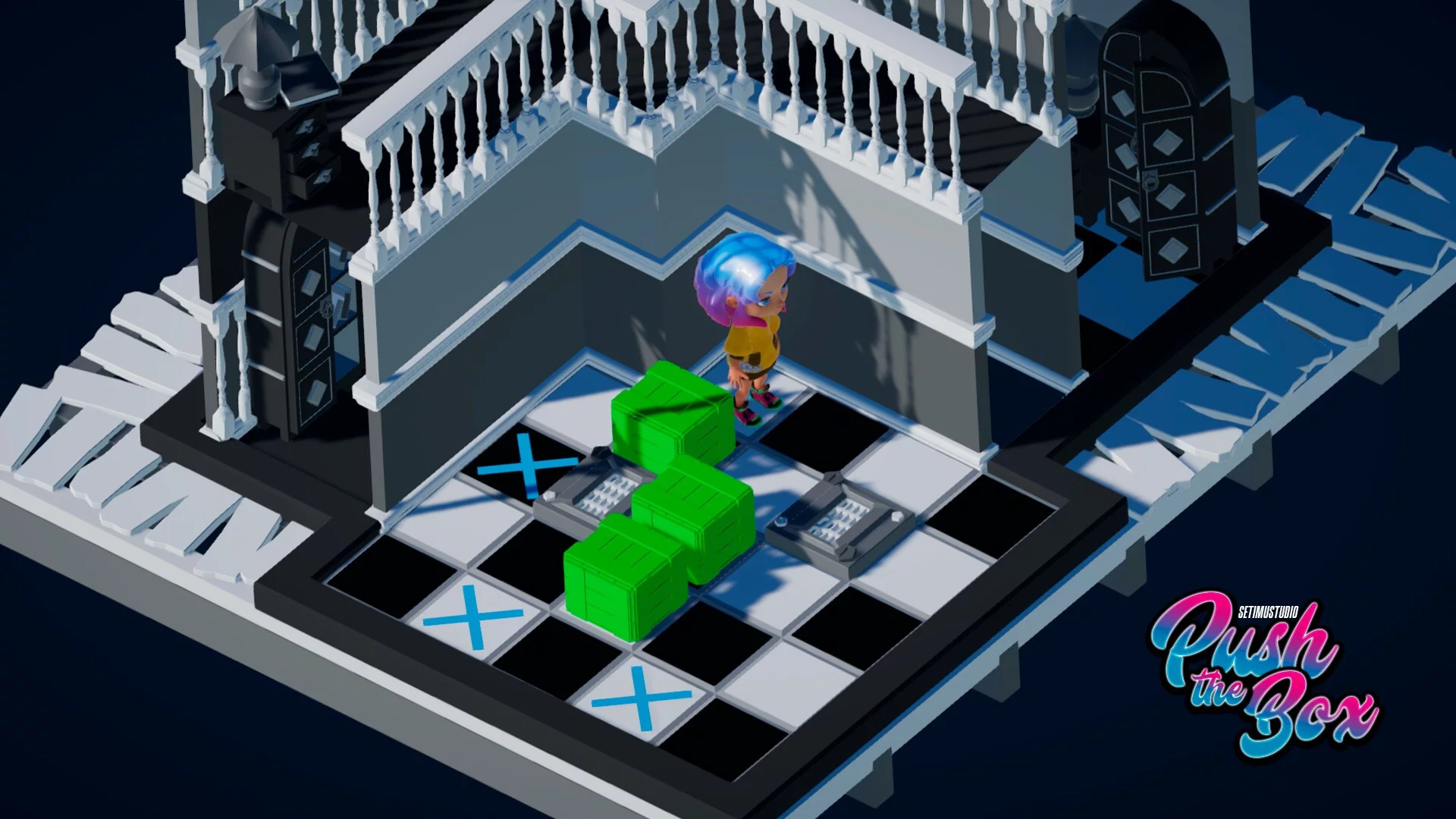 Изображение игры: Push the Box