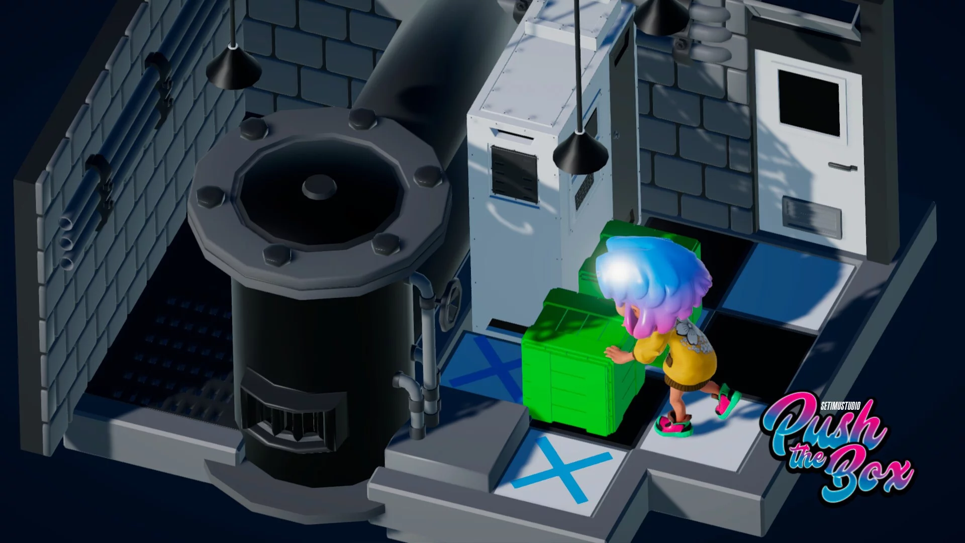 Изображение игры: Push the Box