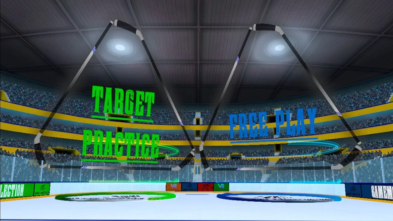 Изображение игры: Hockey Shooter VR
