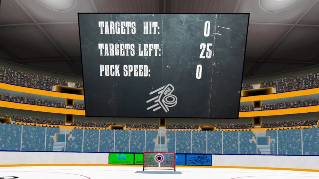 Изображение игры: Hockey Shooter VR