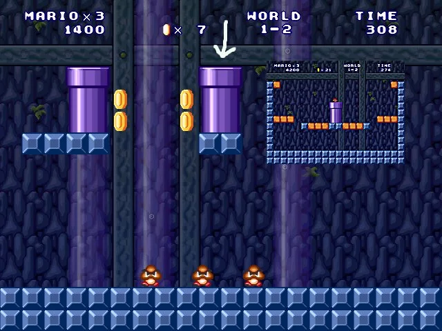 Изображение игры: Mario Forever