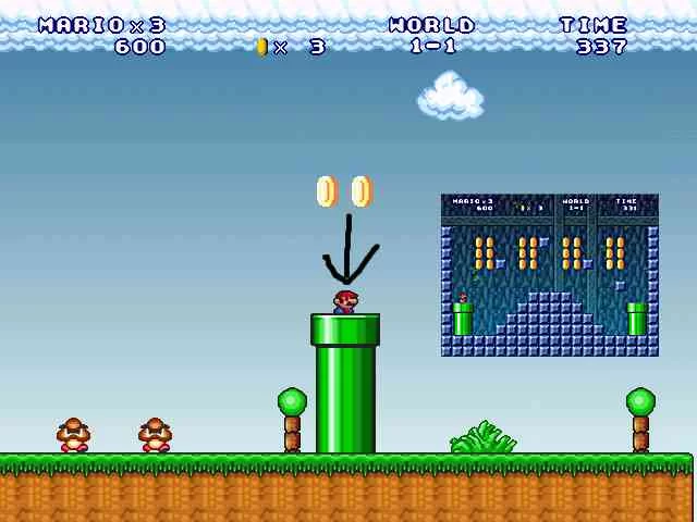 Изображение игры: Mario Forever