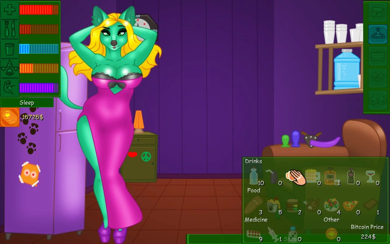 Изображение игры: Furry Girlfriend Simulator