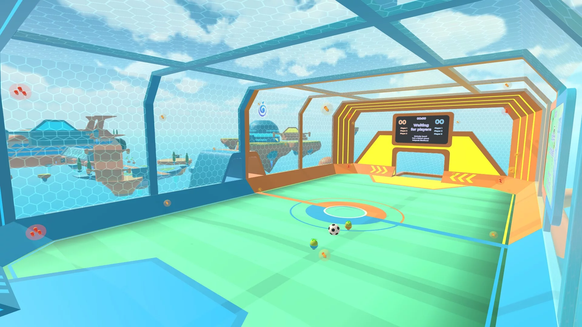 Изображение игры: Jetpack Stadium
