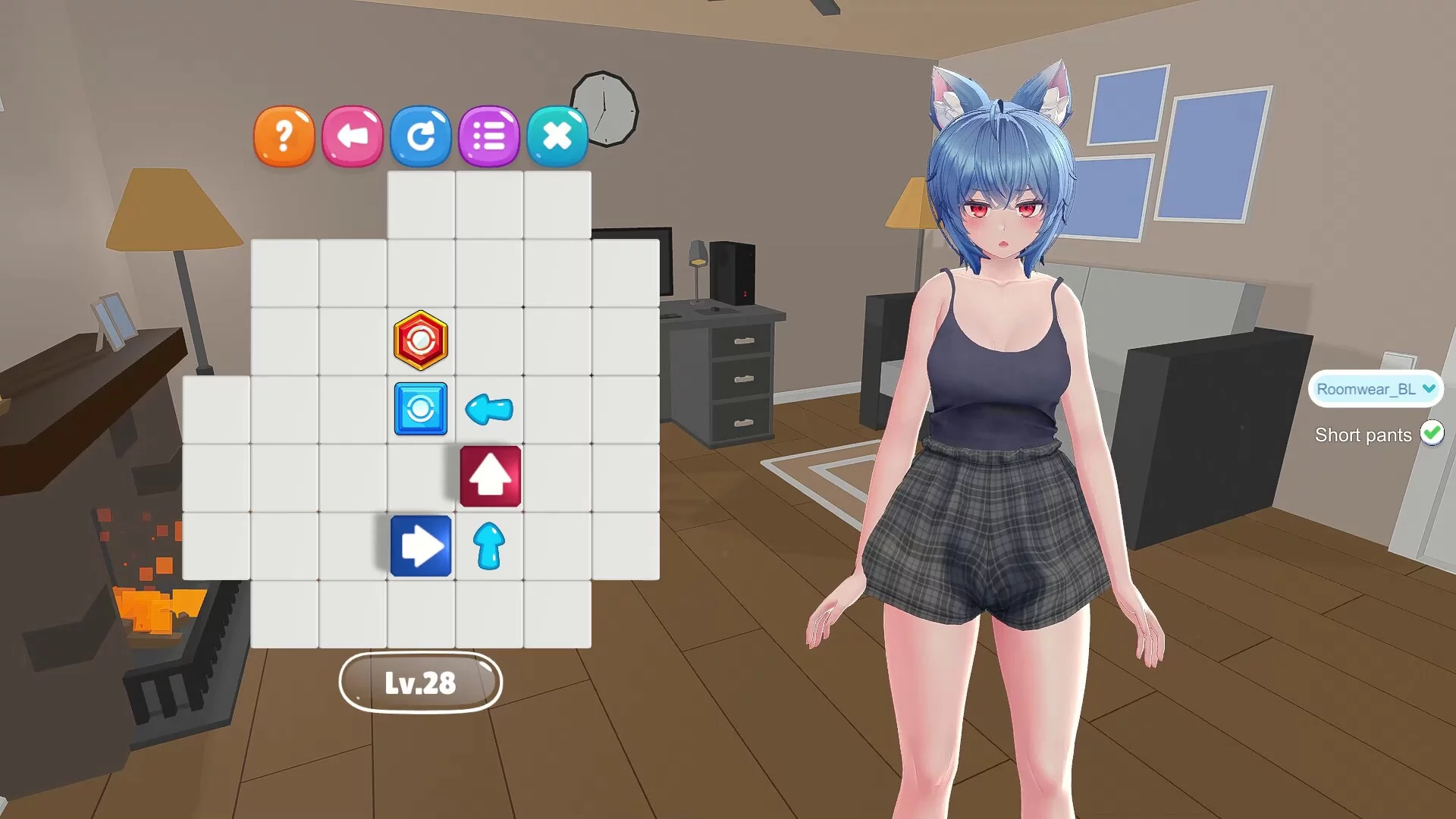 Изображение игры: Neko Doll