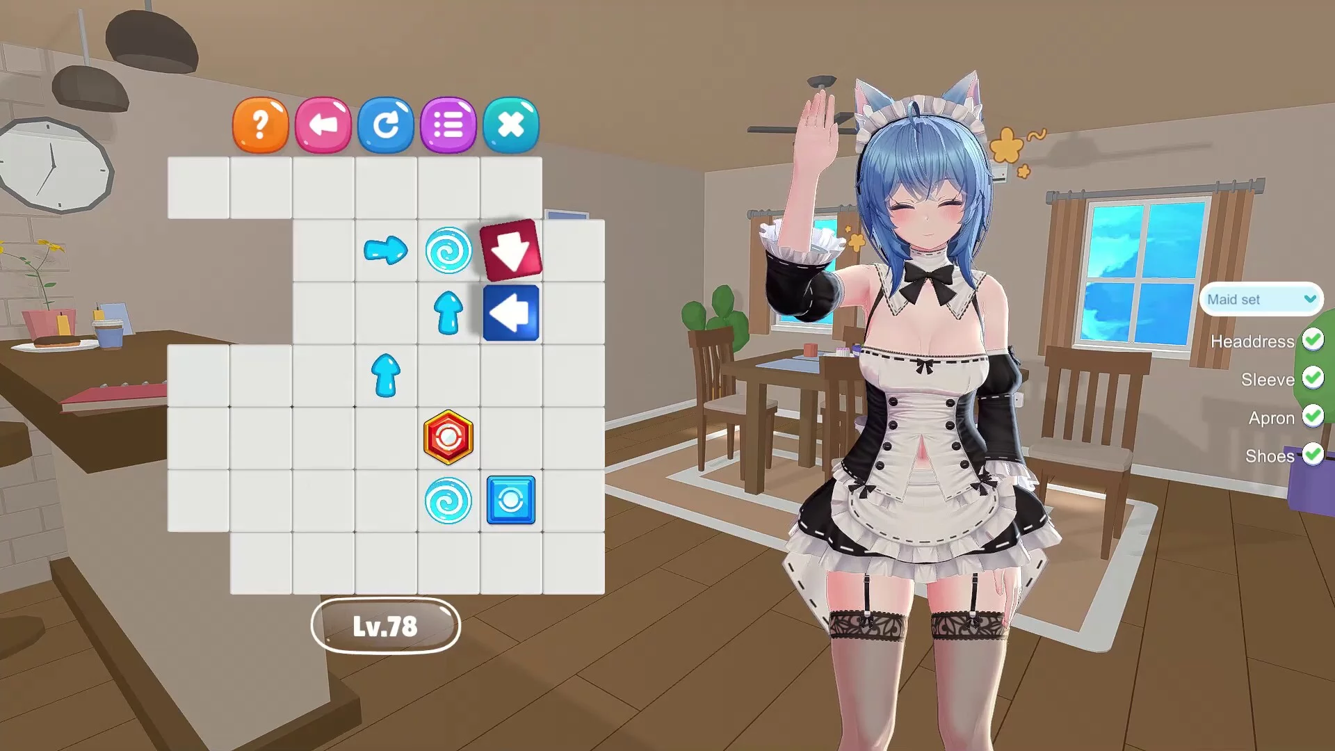 Изображение игры: Neko Doll