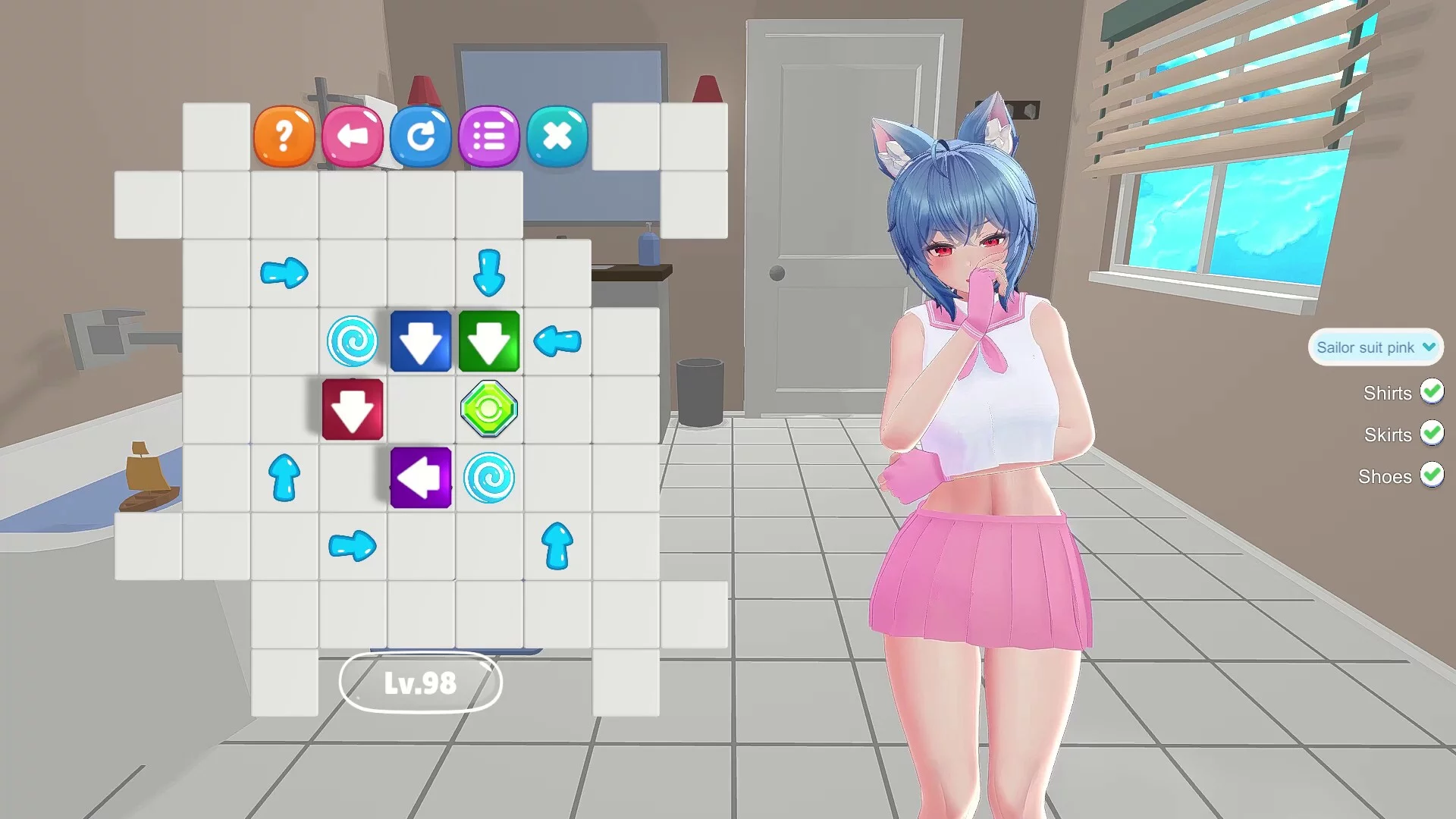 Изображение игры: Neko Doll