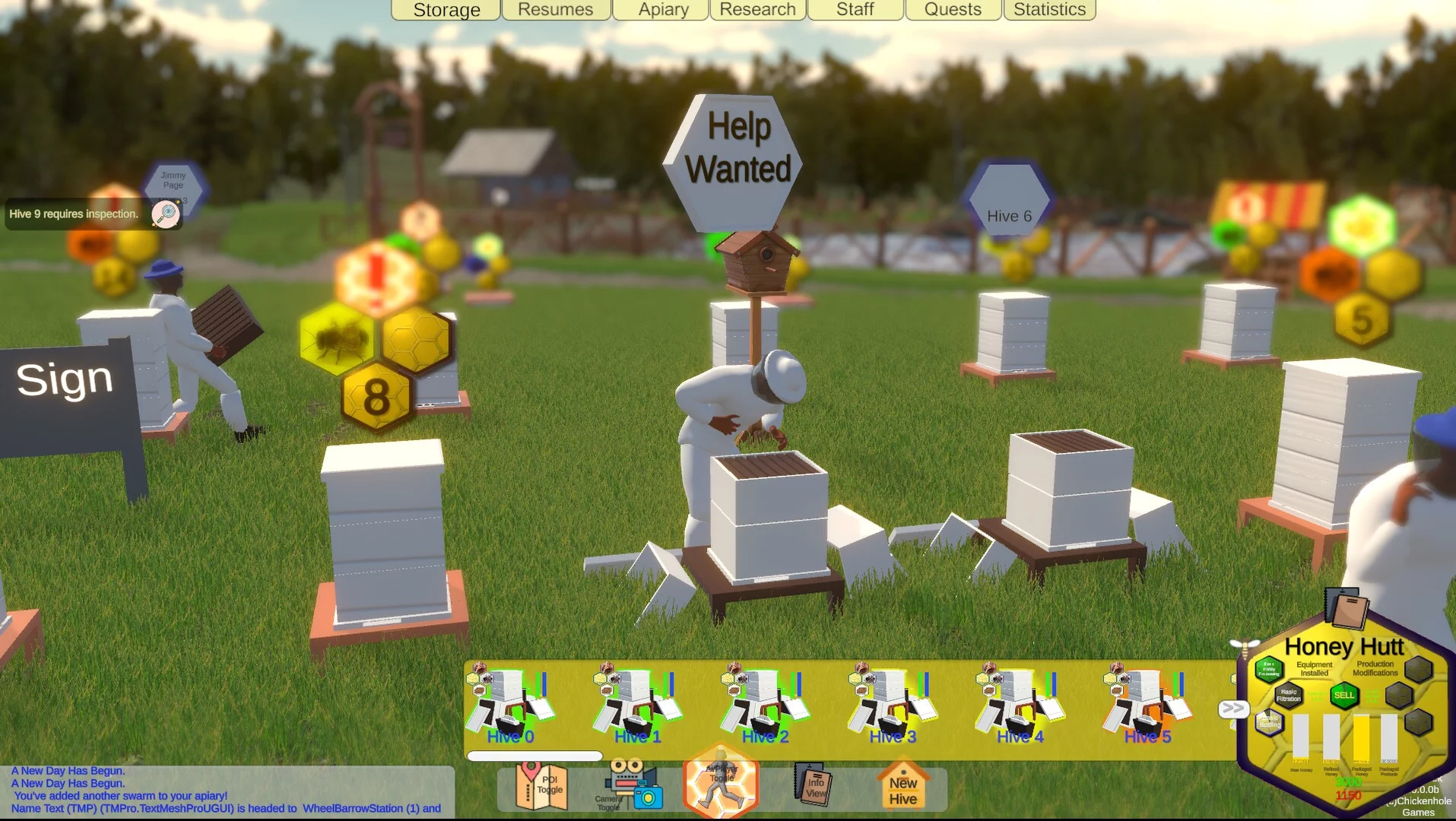 Изображение игры: Boss Beek-Beekeeping Simulator