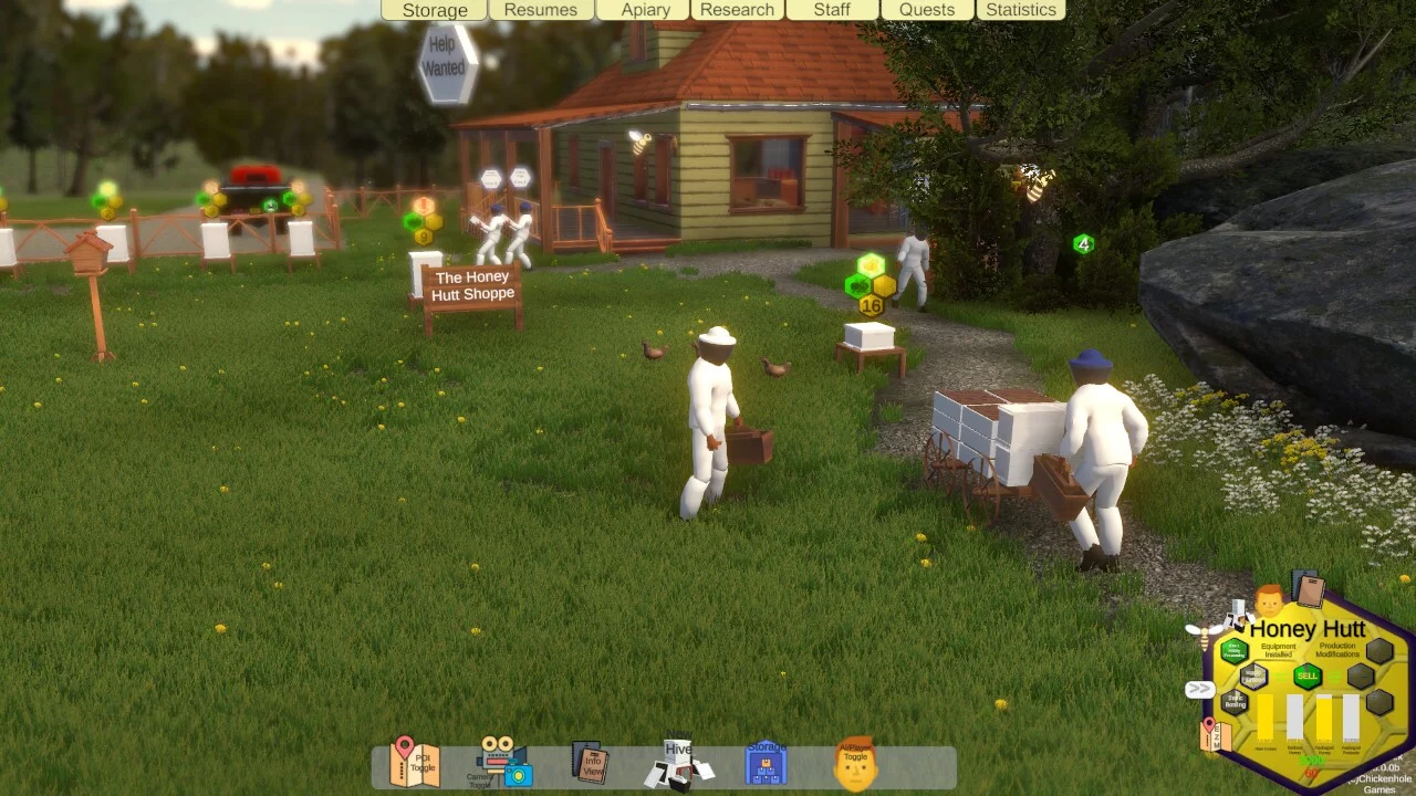 Изображение игры: Boss Beek-Beekeeping Simulator