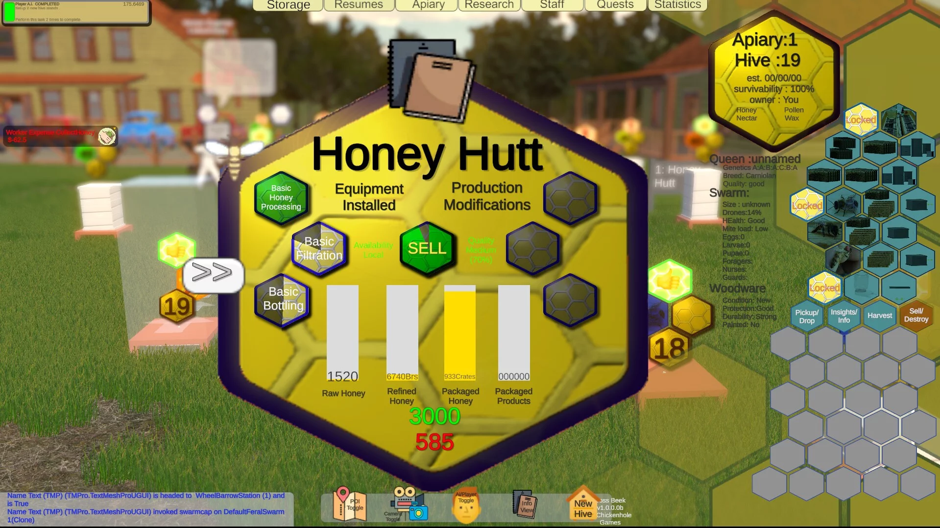 Изображение игры: Boss Beek-Beekeeping Simulator