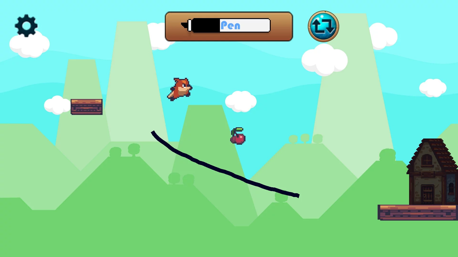 Изображение игры: The Fox's Drawing World