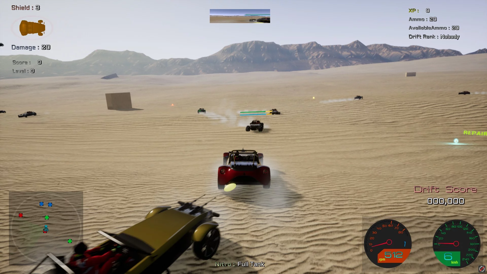 Изображение игры: BattlefieldCars