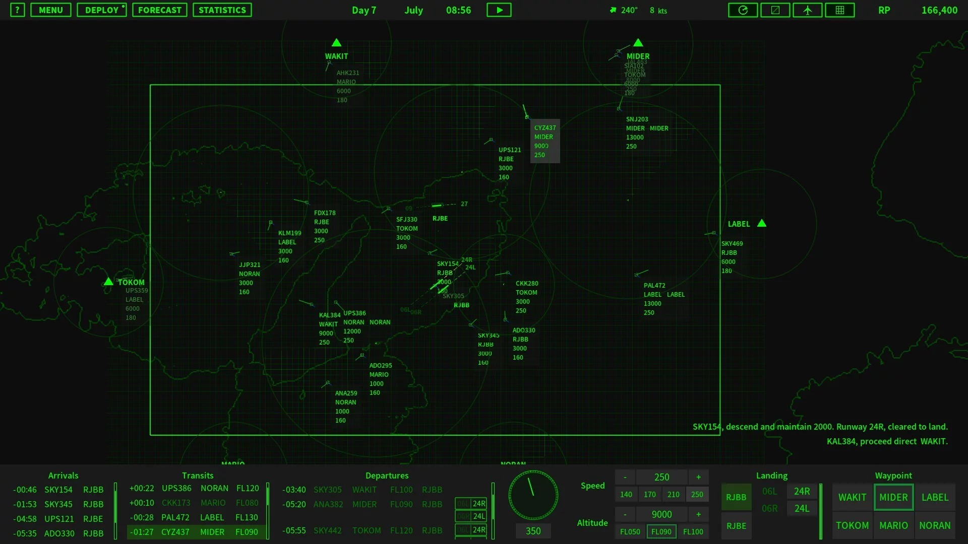Изображение игры: Air Traffic