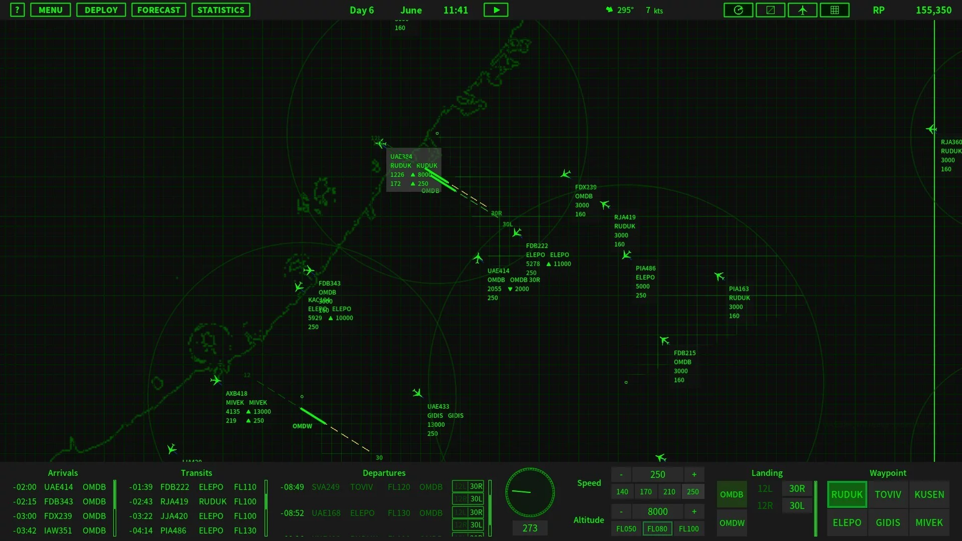 Изображение игры: Air Traffic