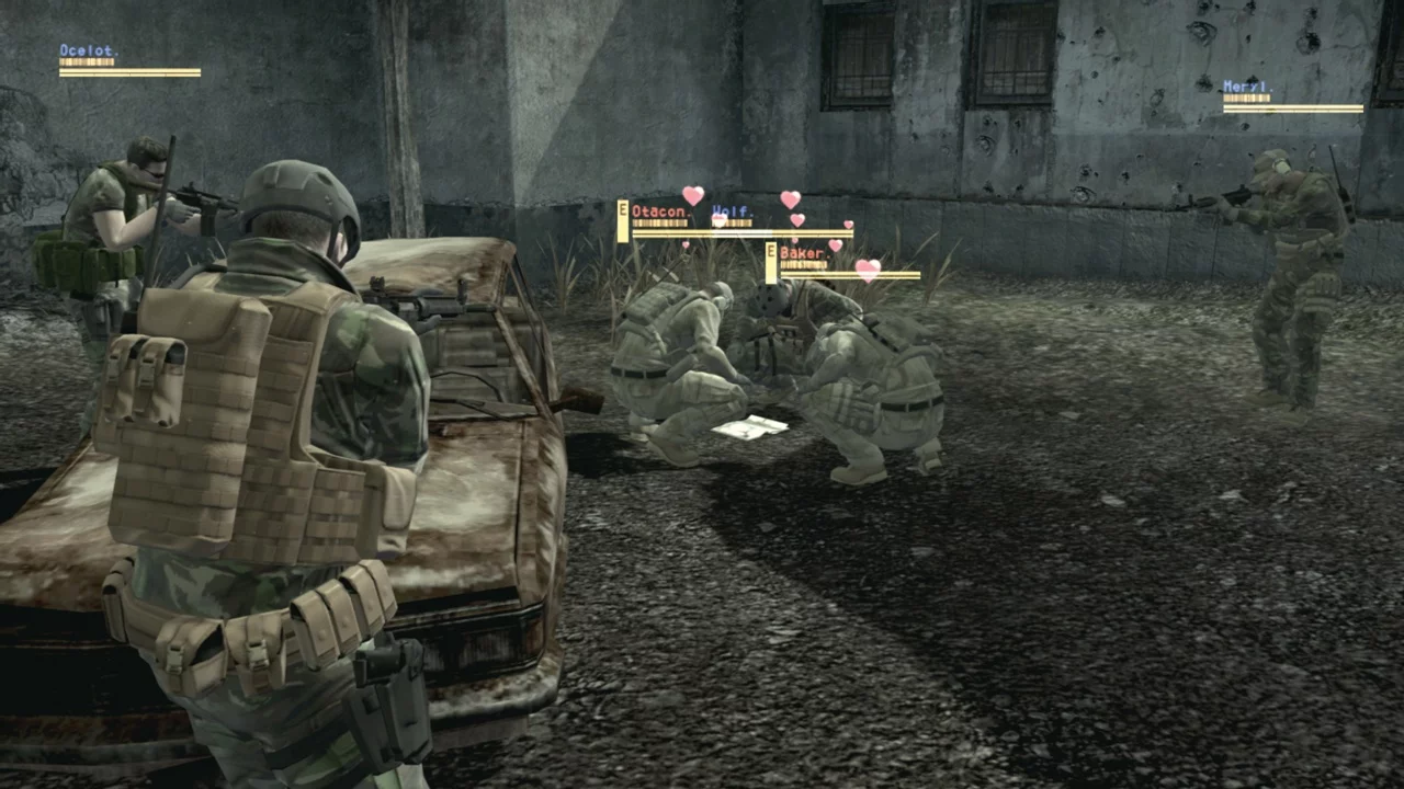 Изображение игры: Metal Gear Online