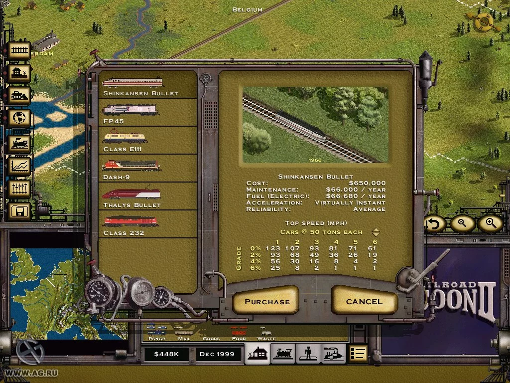 Изображение игры: Railroad Tycoon 2