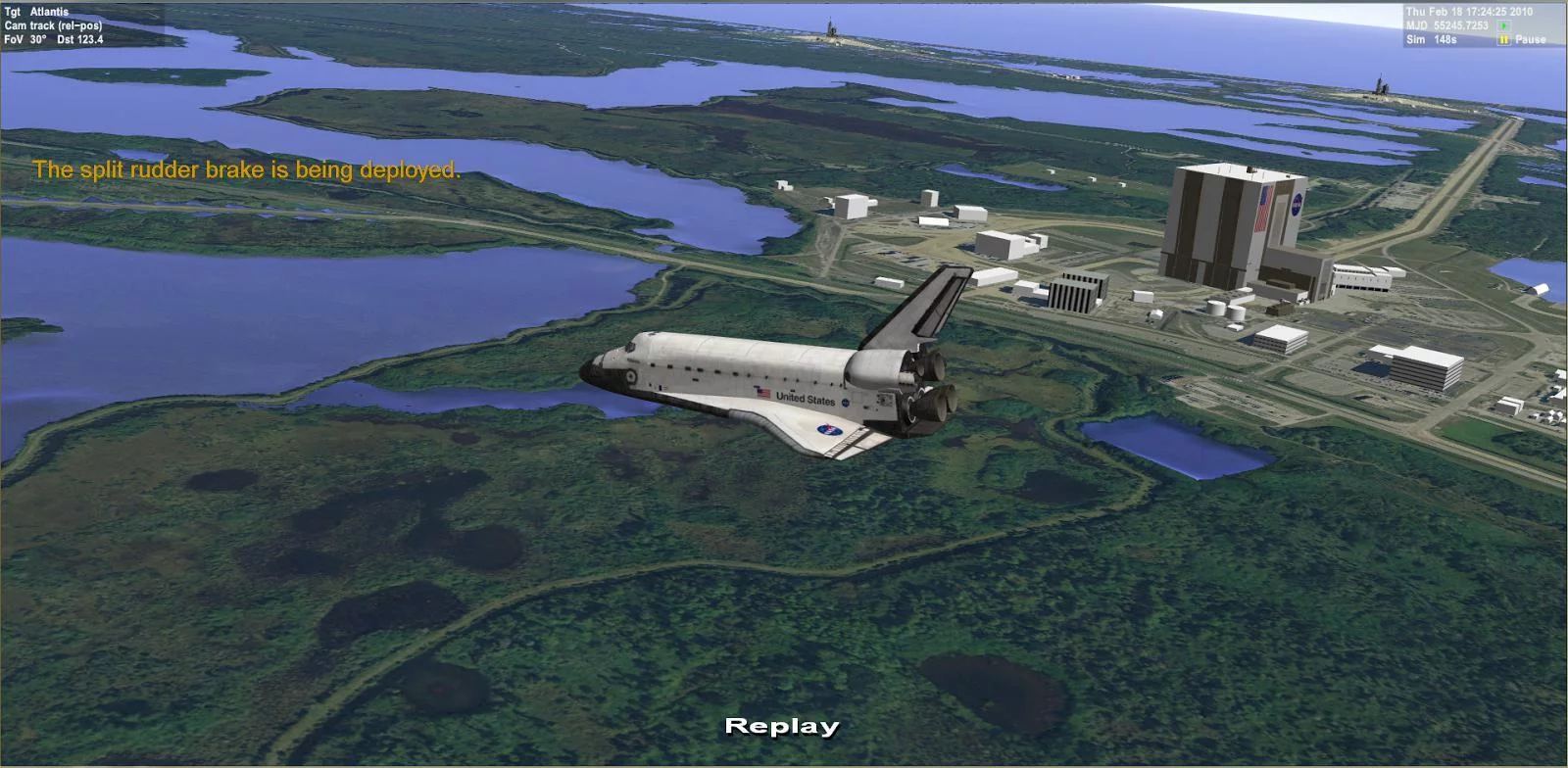 Изображение игры: Orbiter Space Flight Simulator 2016