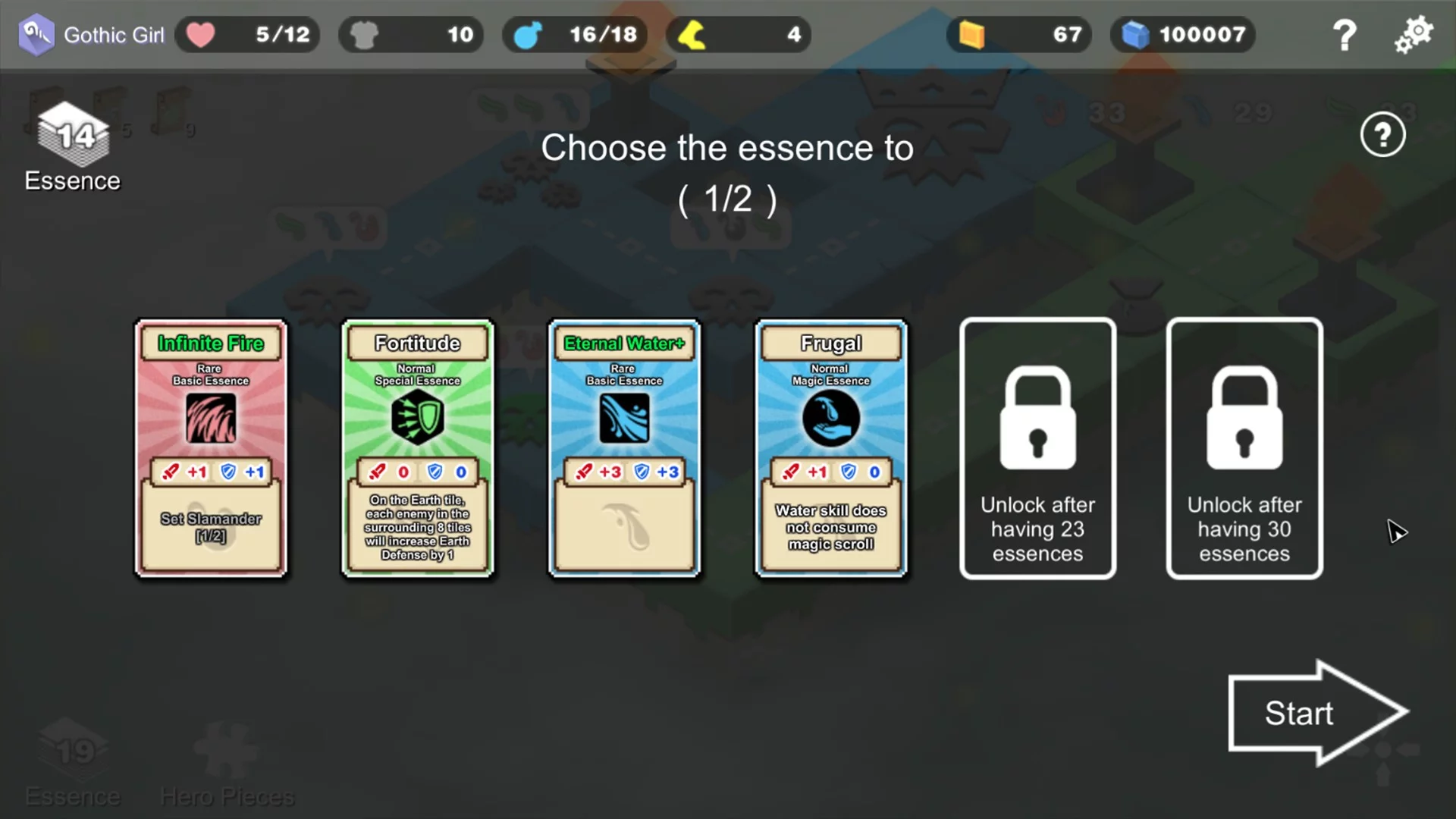 Изображение игры: Elemental Abyss 元素之渊