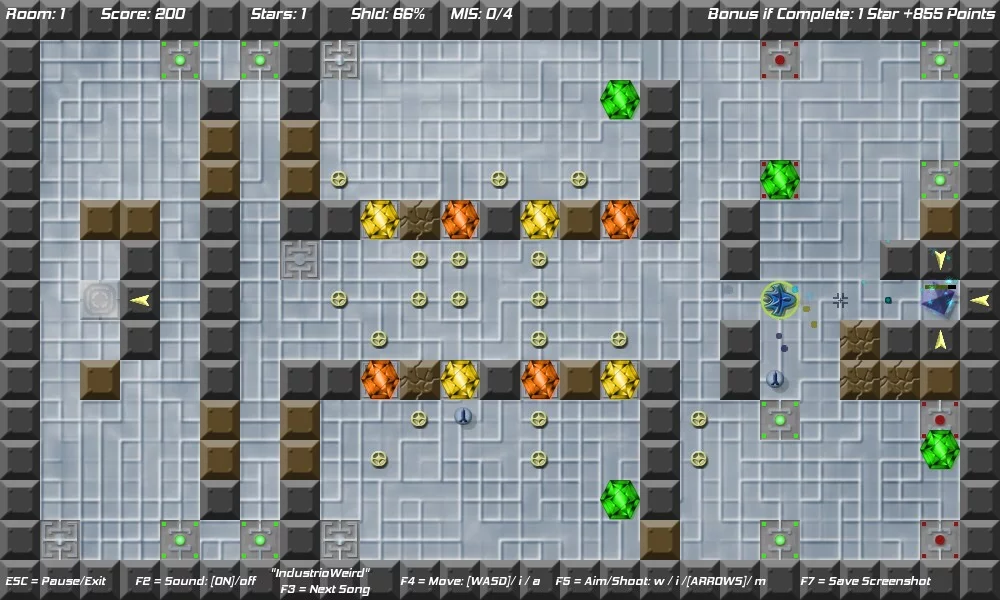 Изображение игры: Gem Raider 2