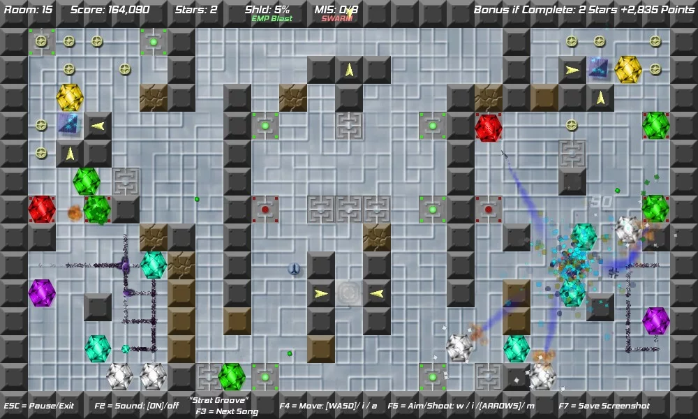 Изображение игры: Gem Raider 2