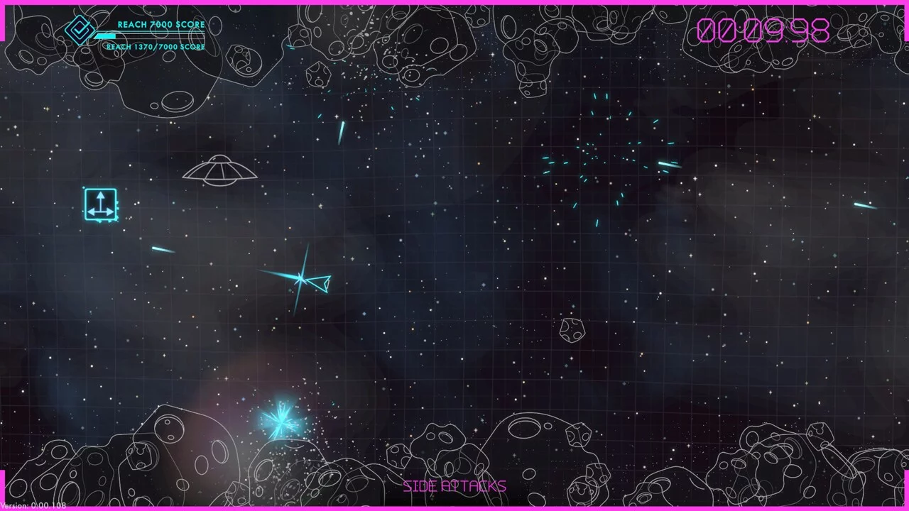 Изображение игры: Asteroids: Recharged