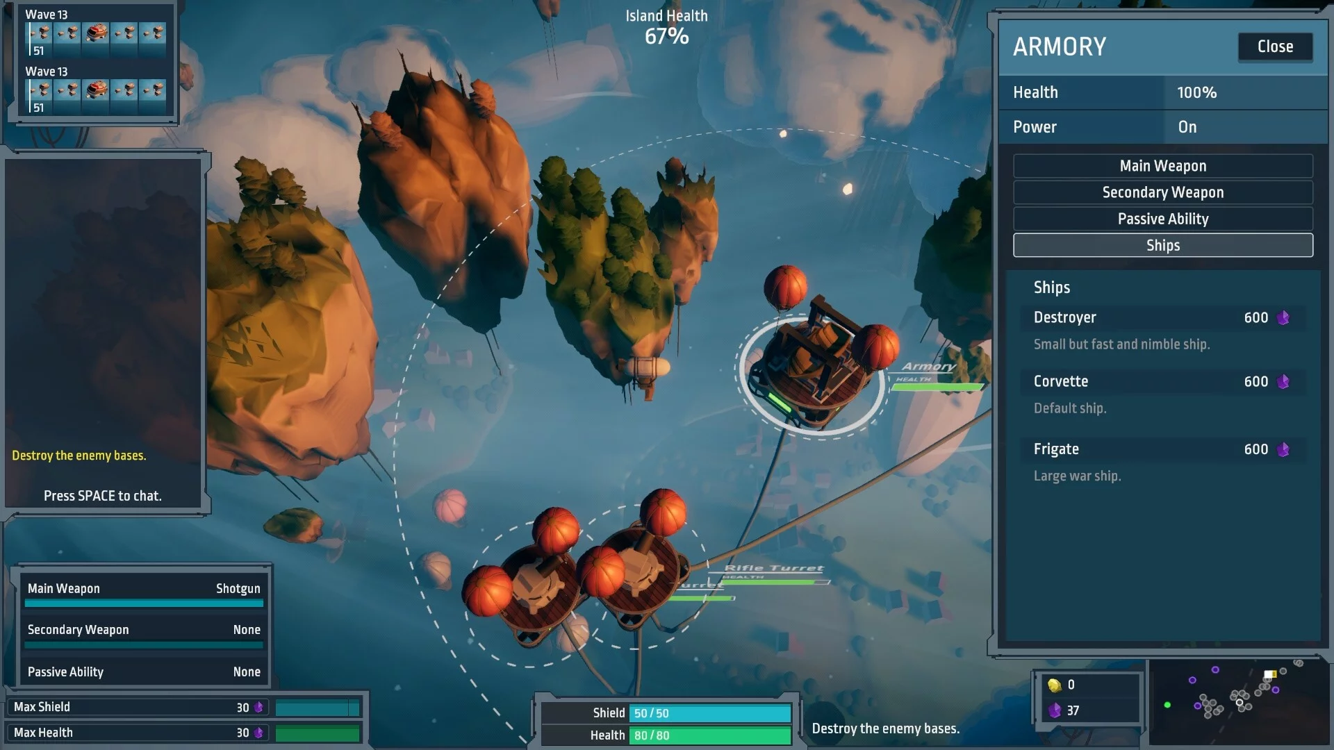 Изображение игры: Sky Fleet