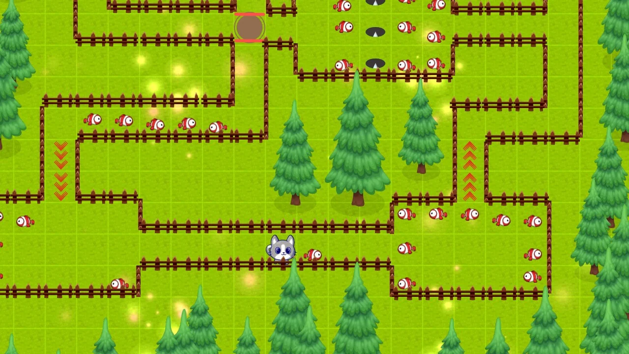 Изображение игры: Cat and fish