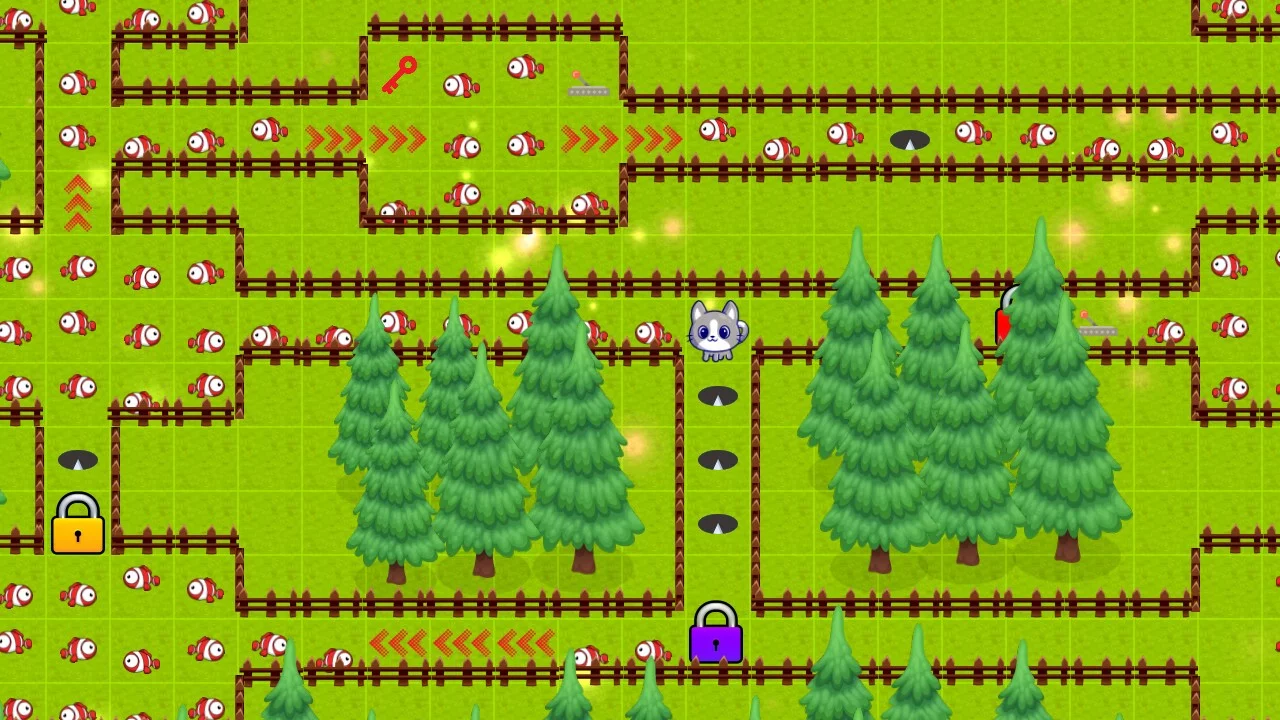 Изображение игры: Cat and fish